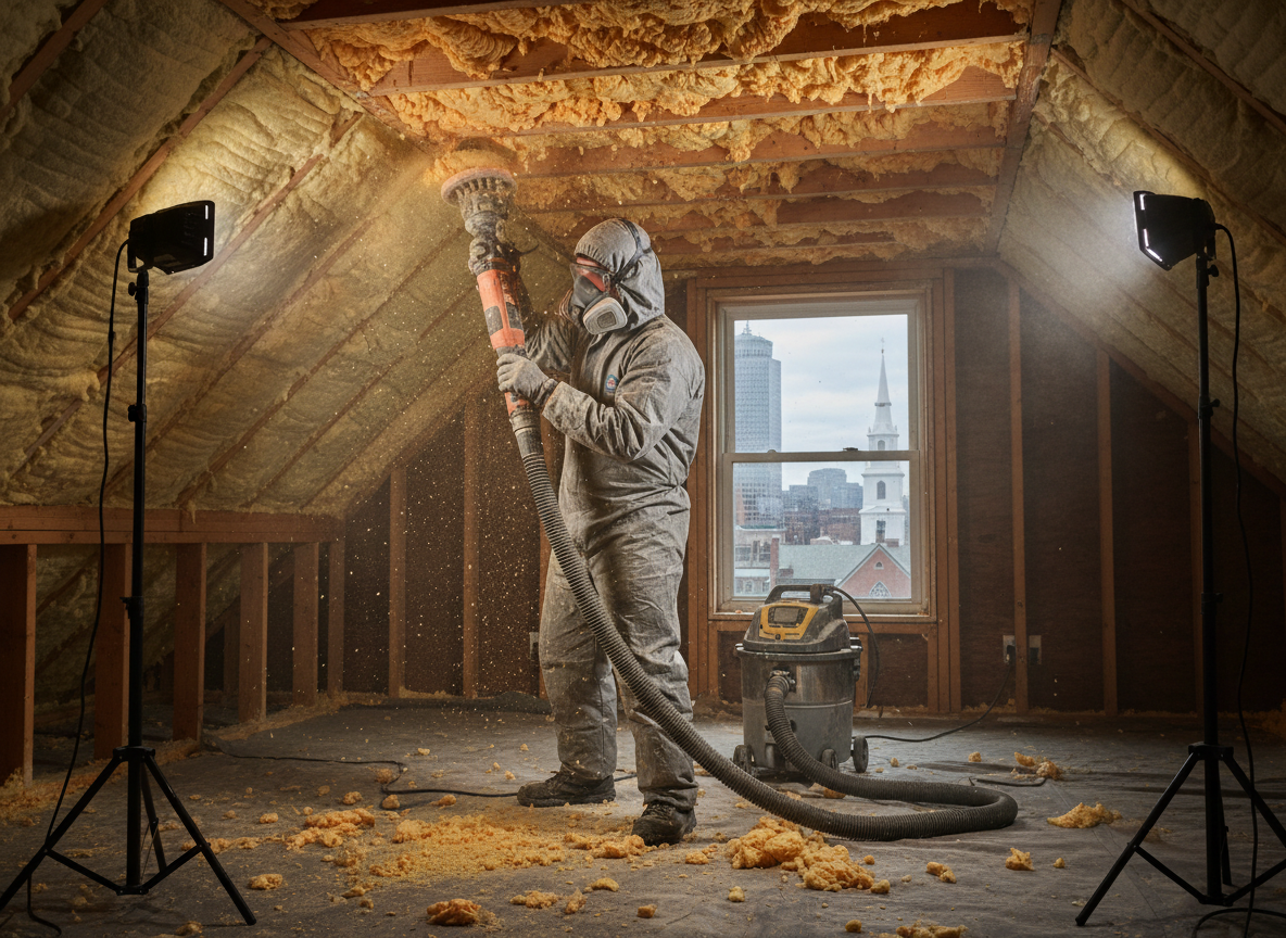 24/7 Spray Foam Removal in Boston