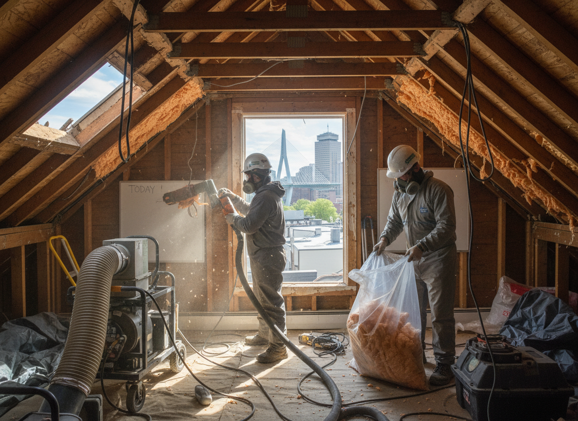 same day Spray Foam Removal in Boston